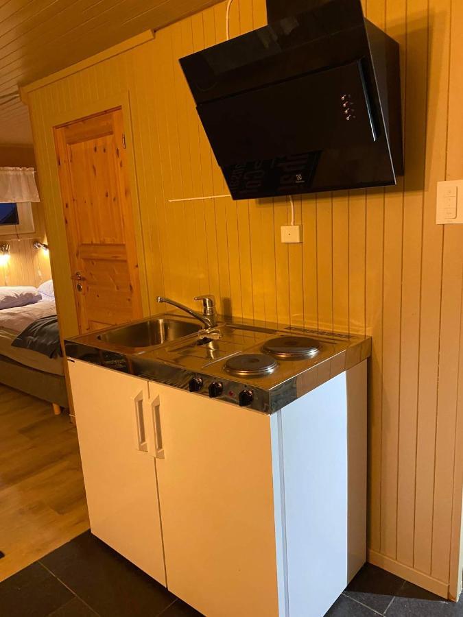 Koselig Studioleilighet I Svolvaer - Lofoten Ved Svolvaergeita, Djevelporten Bagian luar foto